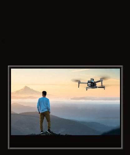DRONAS SU KAMERA SG901 MAX GPS, ANTINIS ATSISPYRĖJIMO MECHANIZMAS, 3 BATERIJOS PO 3800 mAh, HEADLESS REŽIMAS