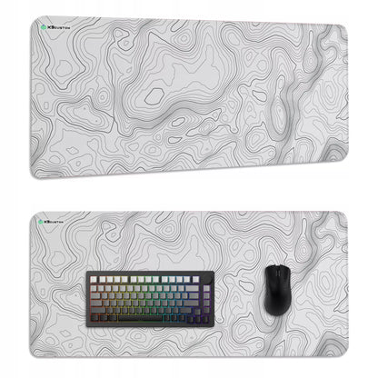 DIDELĖ PELĖS PADĖKLĖ 90x40 XXXL KBcustom Žaidėjams Faza White