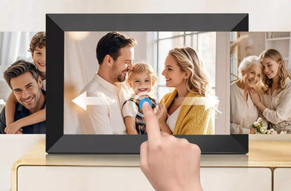 Didelis skaitmeninis fotokadras 15,6 colių „FRAMEO“ – jutiklinis, WiFi, 32 GB