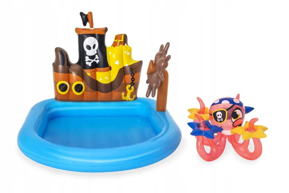 DIDELĖ pripučiama žaidimų aikštelė vaikams SODINIS BASEINAS