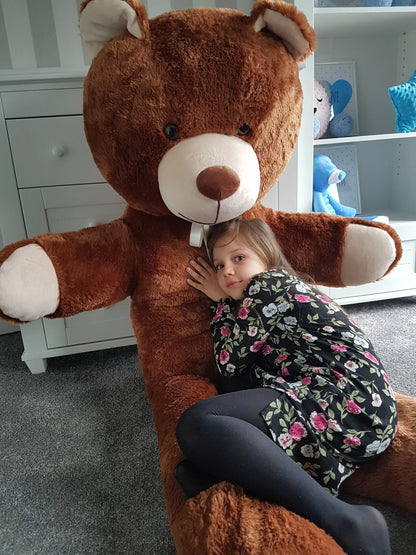 Didelis pliušinis meškinas – didelis pliušinis milžinas, 205 cm