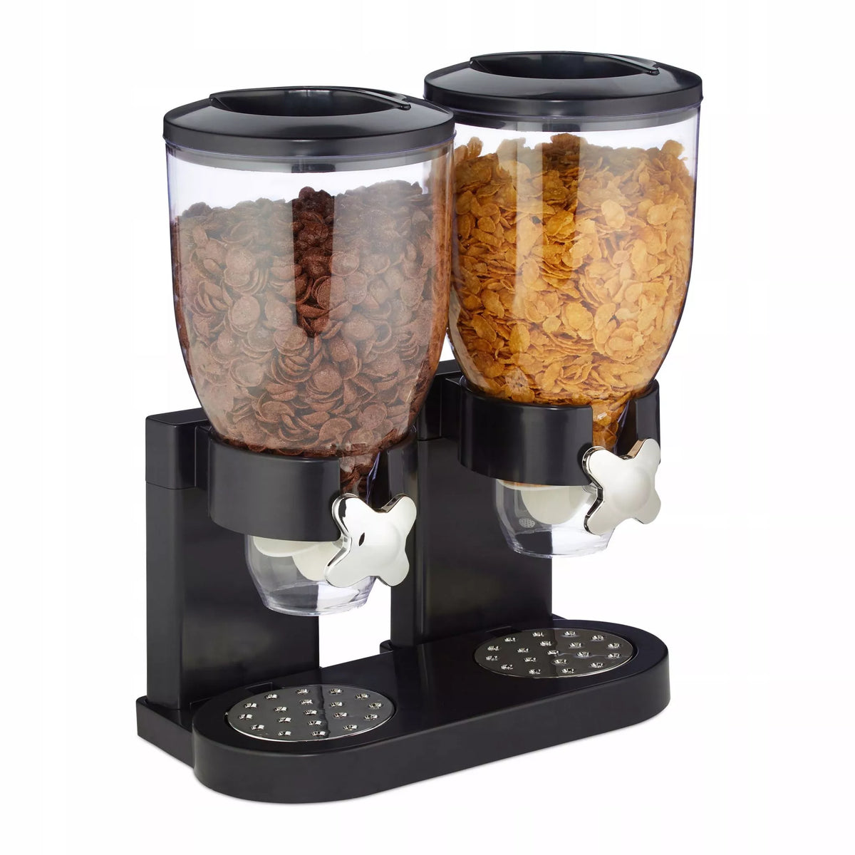 Dvigubas dozatorius sausiems pusryčiams ir saldainiams – 2×500 ml