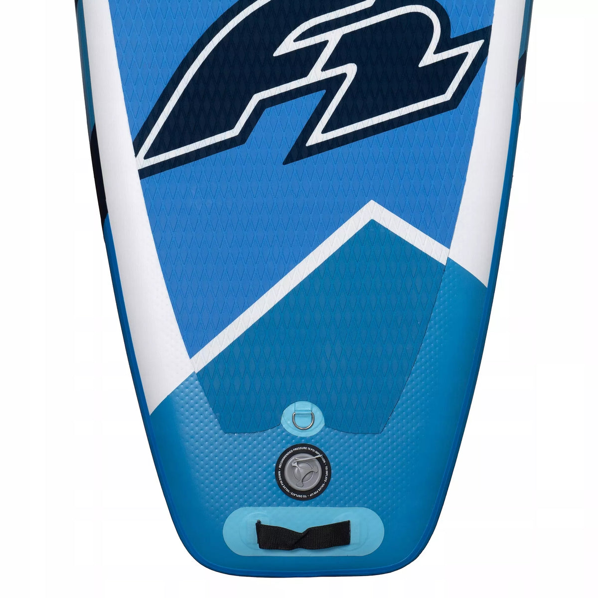 Pripučiama SUP lenta F2 Axxis 12'2" Light Blue Combo Irklas 2in1 Sėdynė