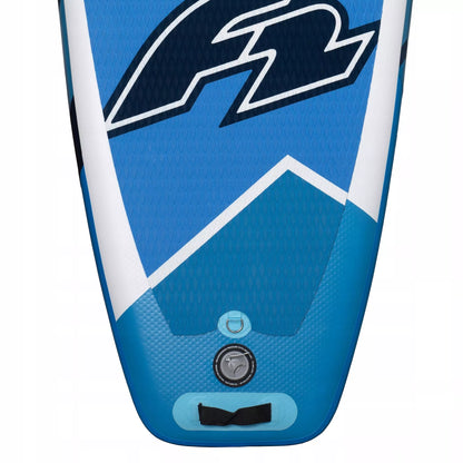 Pripučiama SUP lenta F2 Axxis 12'2" Light Blue Combo Irklas 2in1 Sėdynė
