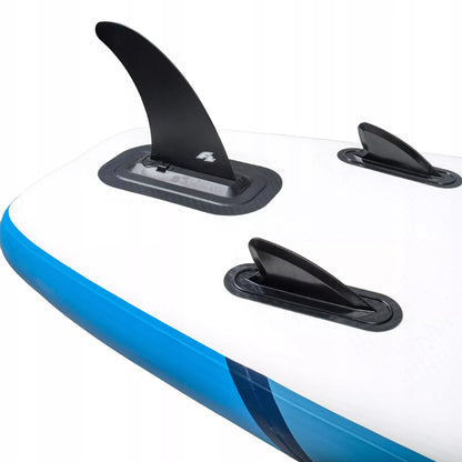 Pripučiama SUP lenta F2 Axxis 12'2" Light Blue Combo Irklas 2in1 Sėdynė