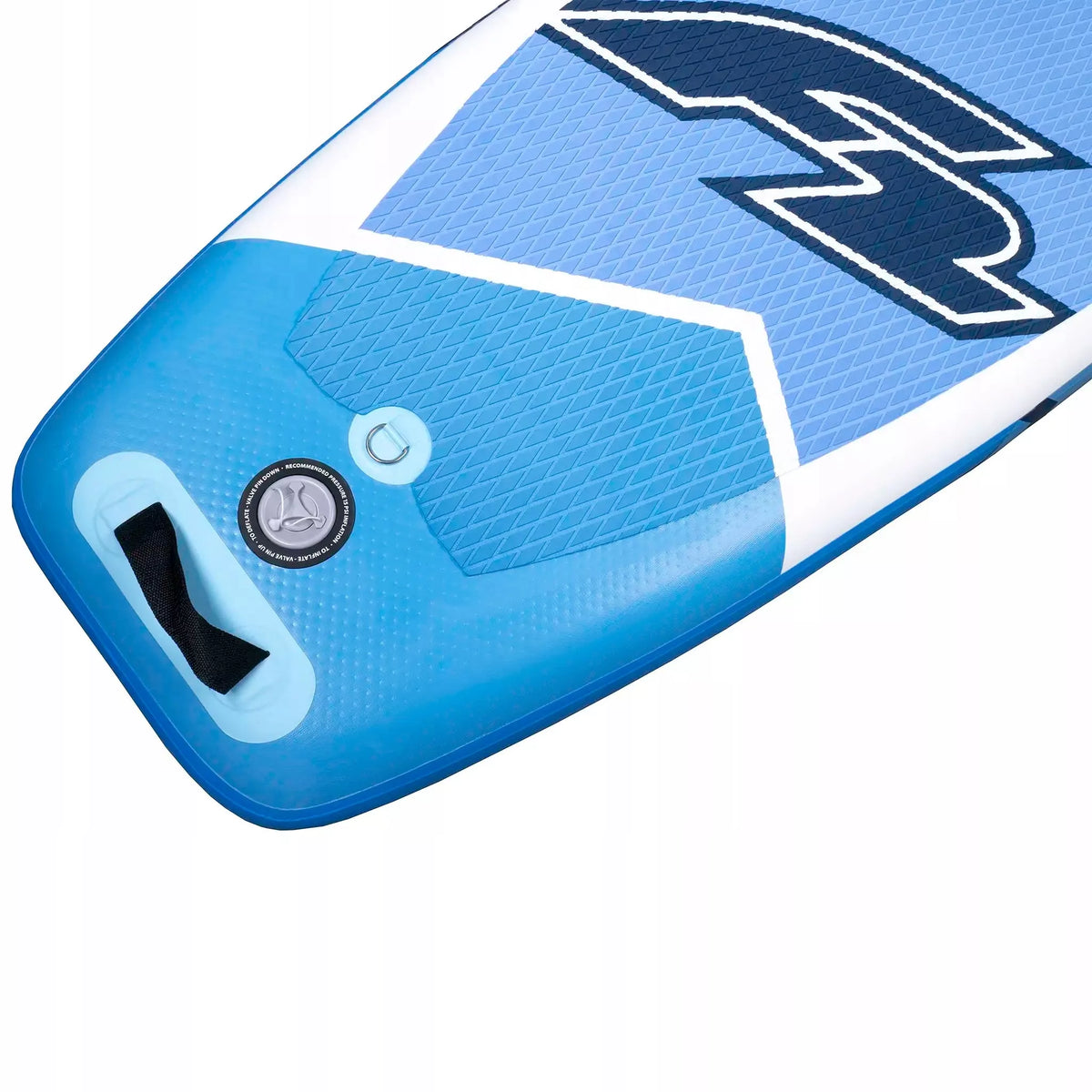 Pripučiama SUP lenta F2 Axxis 12'2" Light Blue Combo Irklas 2in1 Sėdynė