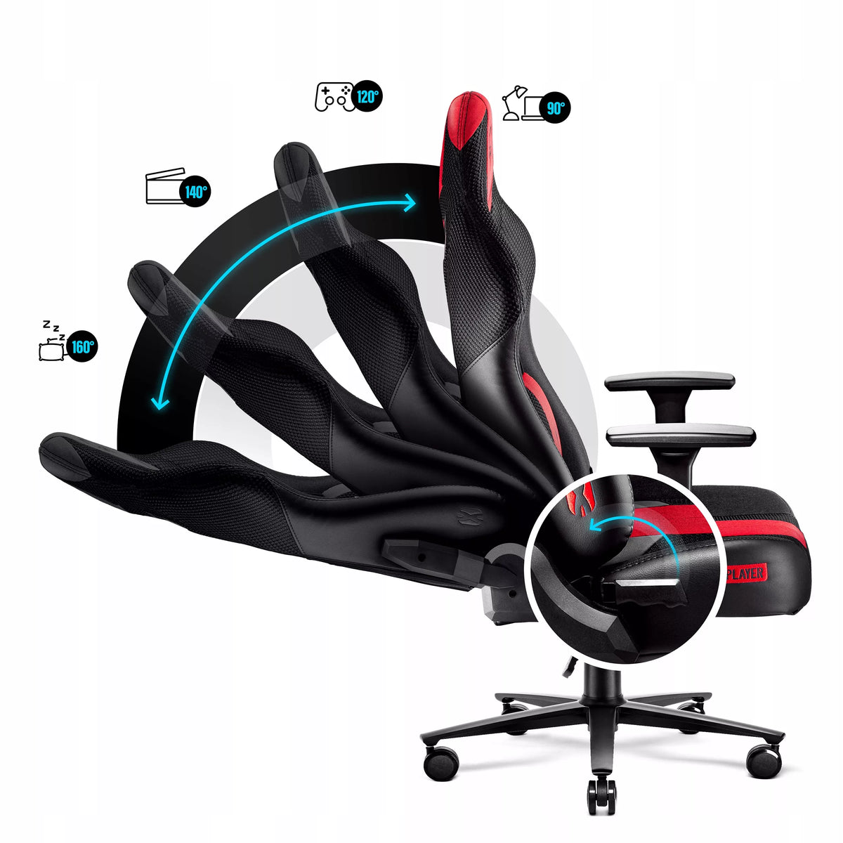 Žaidimų kėdė Diablo Chairs X