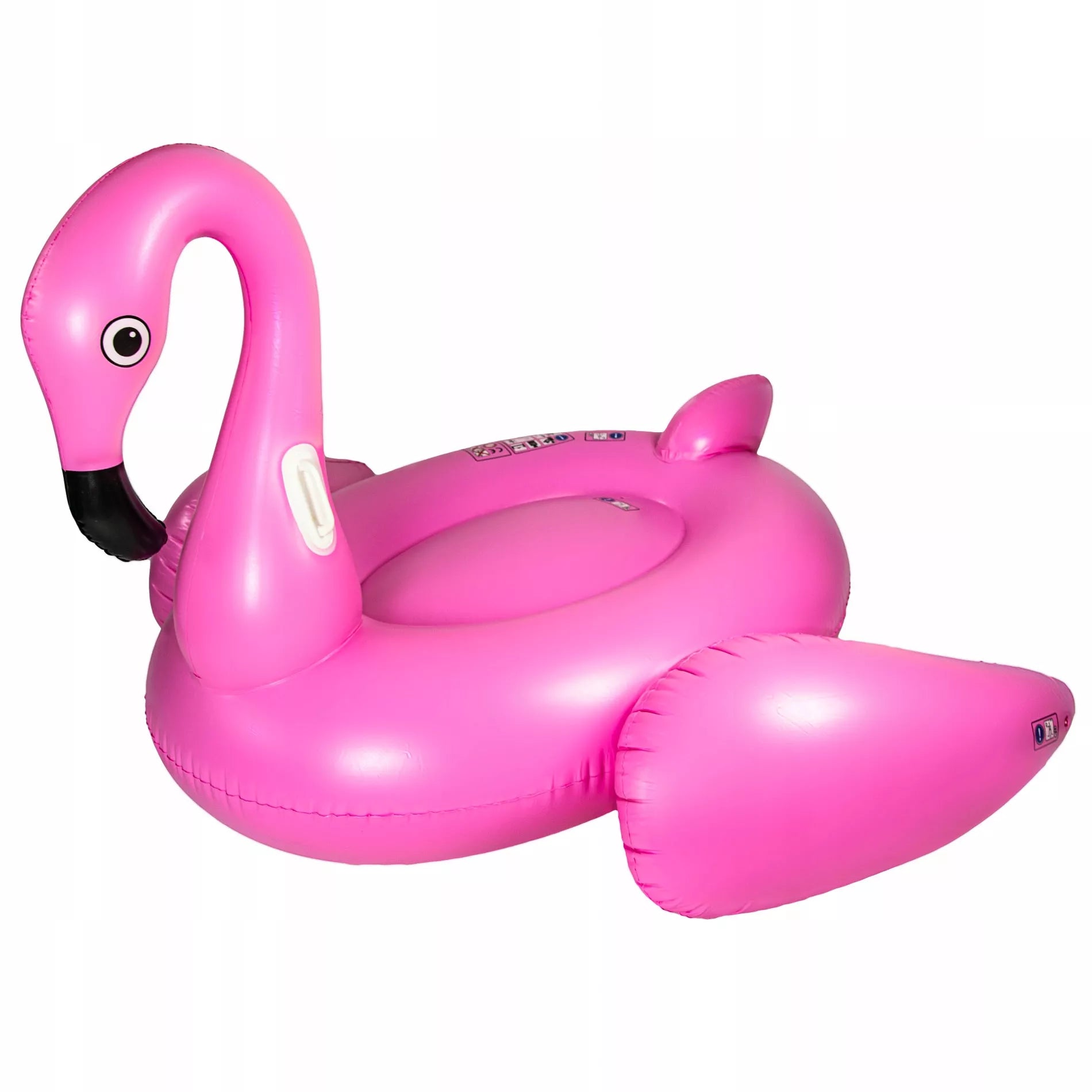 Pripuąiamas Flamingo DIDELis plaukimo ratas su sėdyne 217x200 cm
