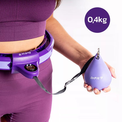 Hula hoop su skaitliuku – fitnesui ir lieknėjimui