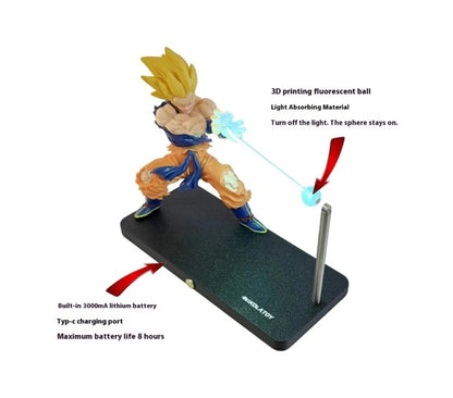 Dragon Ball Son Goku Magnētiskā LED Lampa