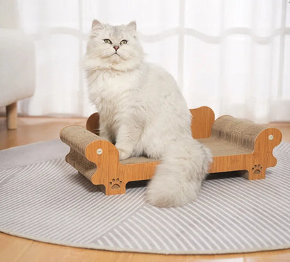 Katės draskyklė guolis sofa draskymui su katžole KING (F082)