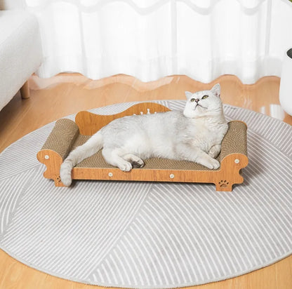 Katės draskyklė guolis sofa draskymui su katžole KING (F082)