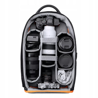 Didelis fotografinis krepšys fotoaparatui ir nešiojamam kompiuteriui K&F Concept KF13.140