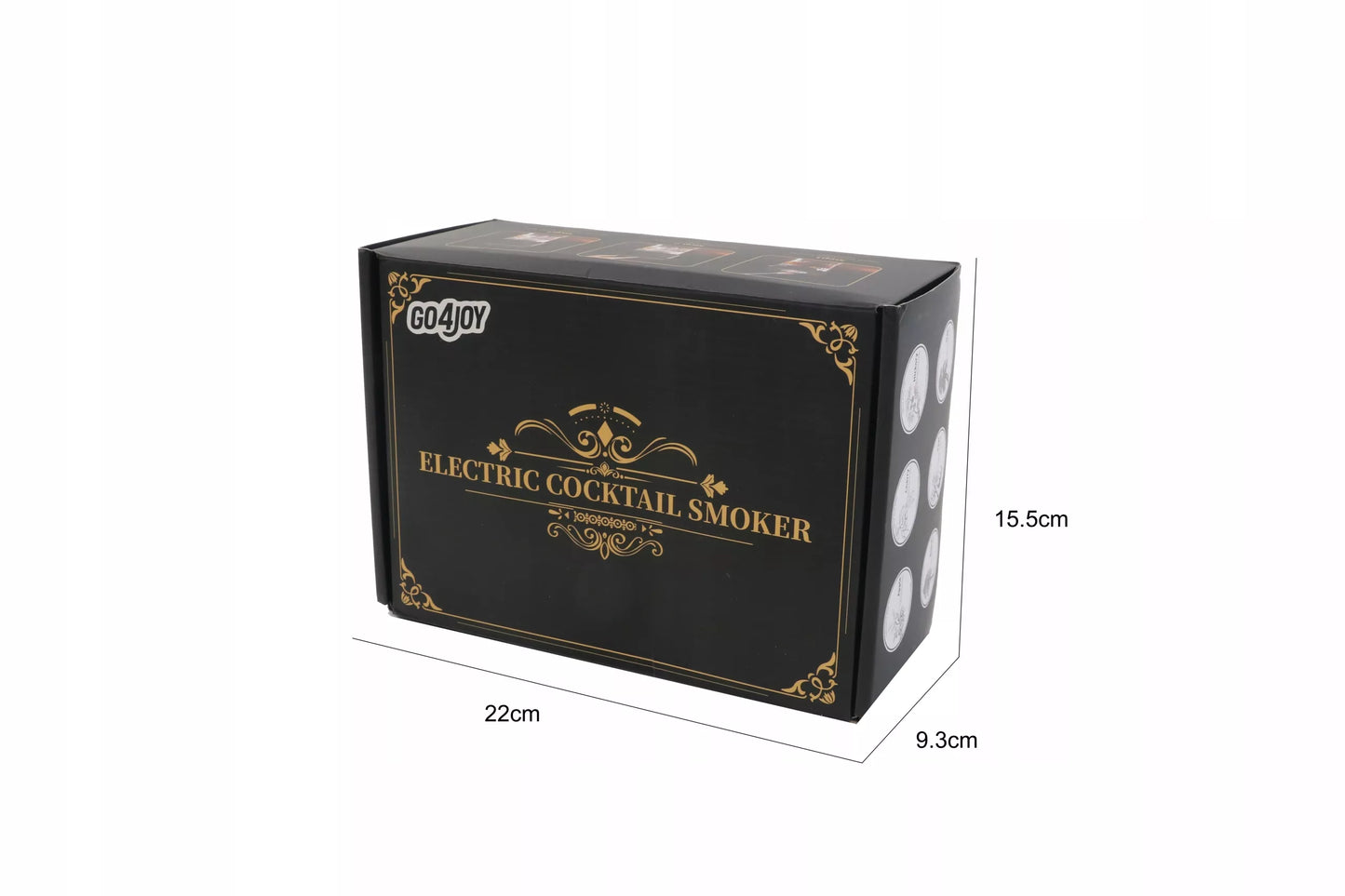 ELEKTRINĖ WHISKY SMOKER RŪKYMO RINKINYS SU GĖRIMŲ ĮRANKIAIS 6 SKONIAI