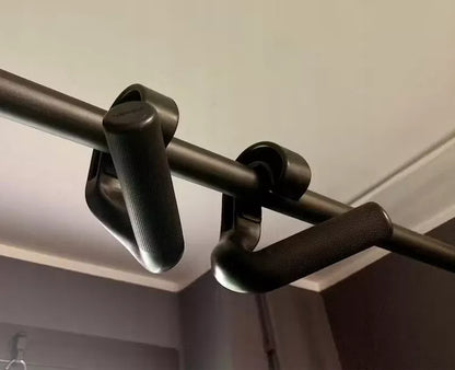 ERGONOMIŠKOS 45° TRENIRUOČIŲ RANKENOS SKERSINIUI, ŠTANGOMS IR GRYFAMS