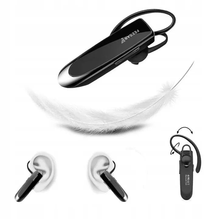 Bluetooth ausinė BT 5.0 HD – 24h laisvų rankų įranga