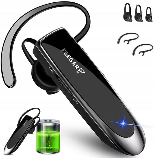 Bluetooth ausinė BT 5.0 HD – 24h laisvų rankų įranga