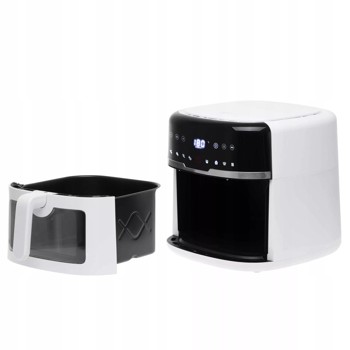 Bekondensinis Gruzdintuvas Air Fryer 8L XXL 2500W + 100 įdėklų