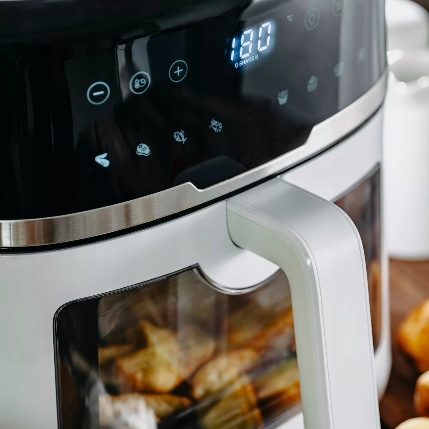 Bekondensinis Gruzdintuvas Air Fryer 8L XXL 2500W + 100 įdėklų