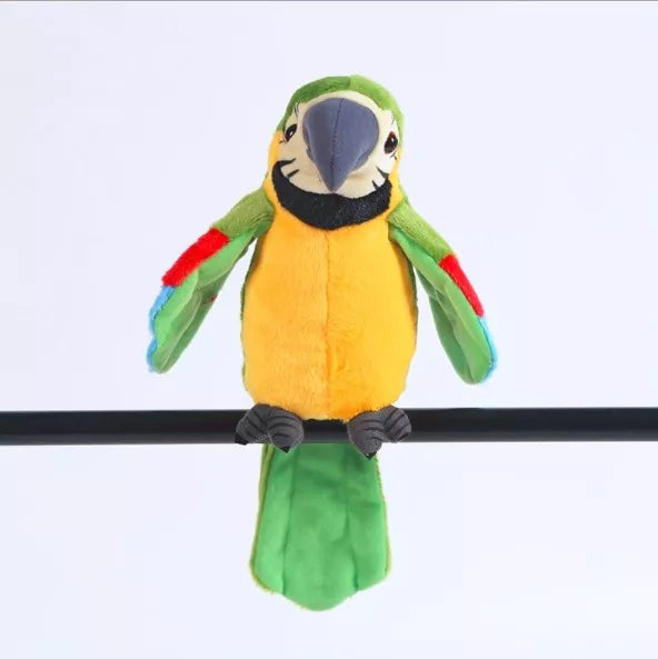 Interaktyvi kalbanti papūga, mėgdžioja balsą ir šoka