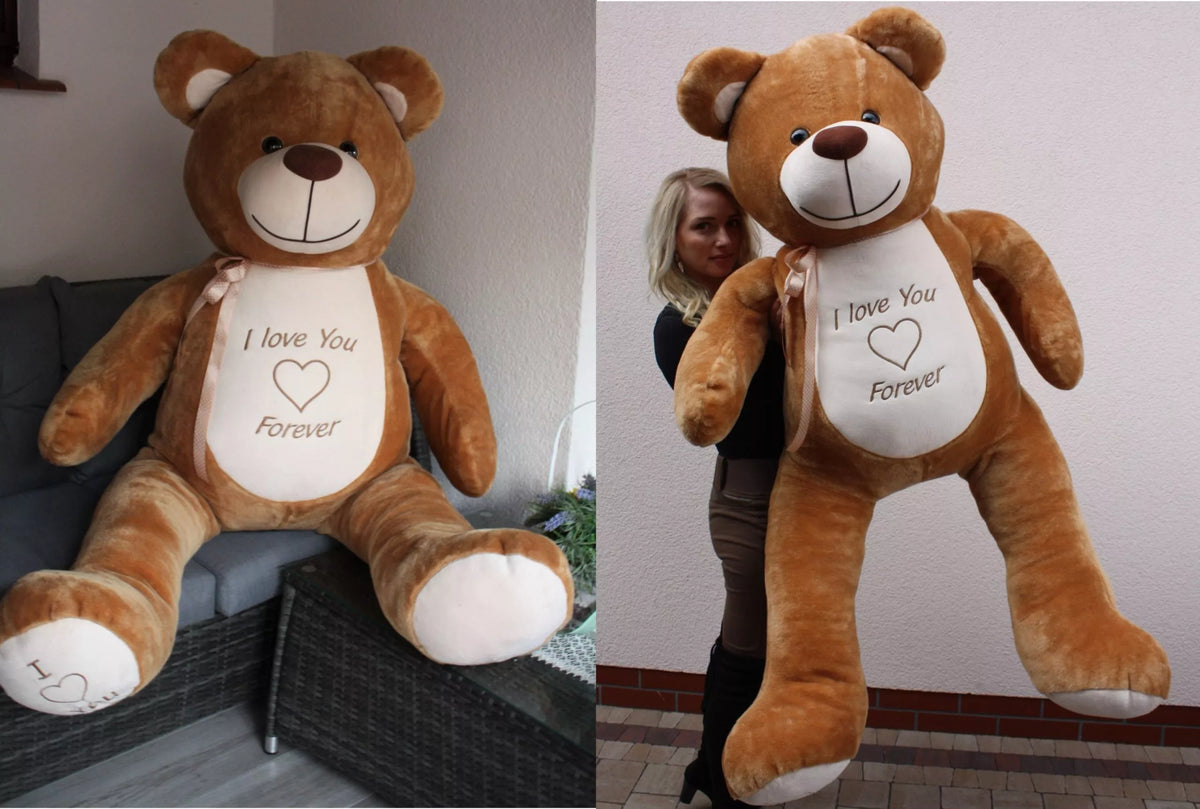 Gigant – didelis pliušinis meškutis 180 cm
