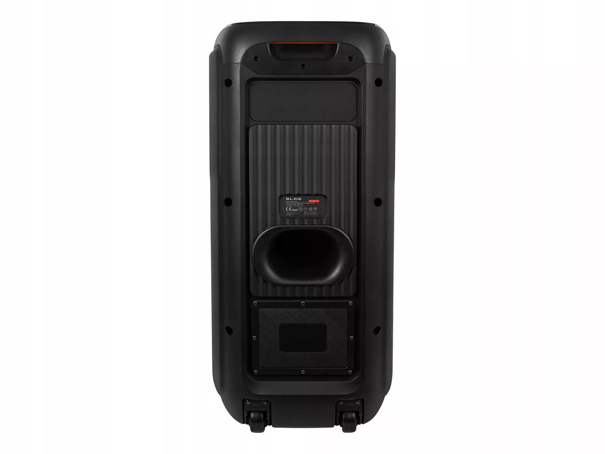 NEŠIOJAMAS BELAIDIS BLUETOOTH GARSIAKALBIS DIDELIS KARAOKE MIKROFONAS RADIJAS 280W