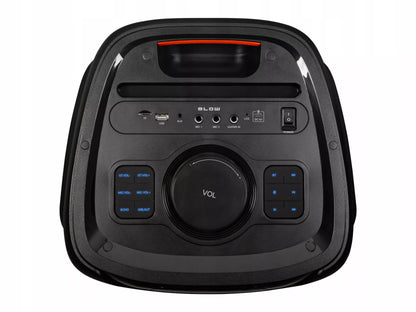 NEŠIOJAMAS BELAIDIS BLUETOOTH GARSIAKALBIS DIDELIS KARAOKE MIKROFONAS RADIJAS 280W