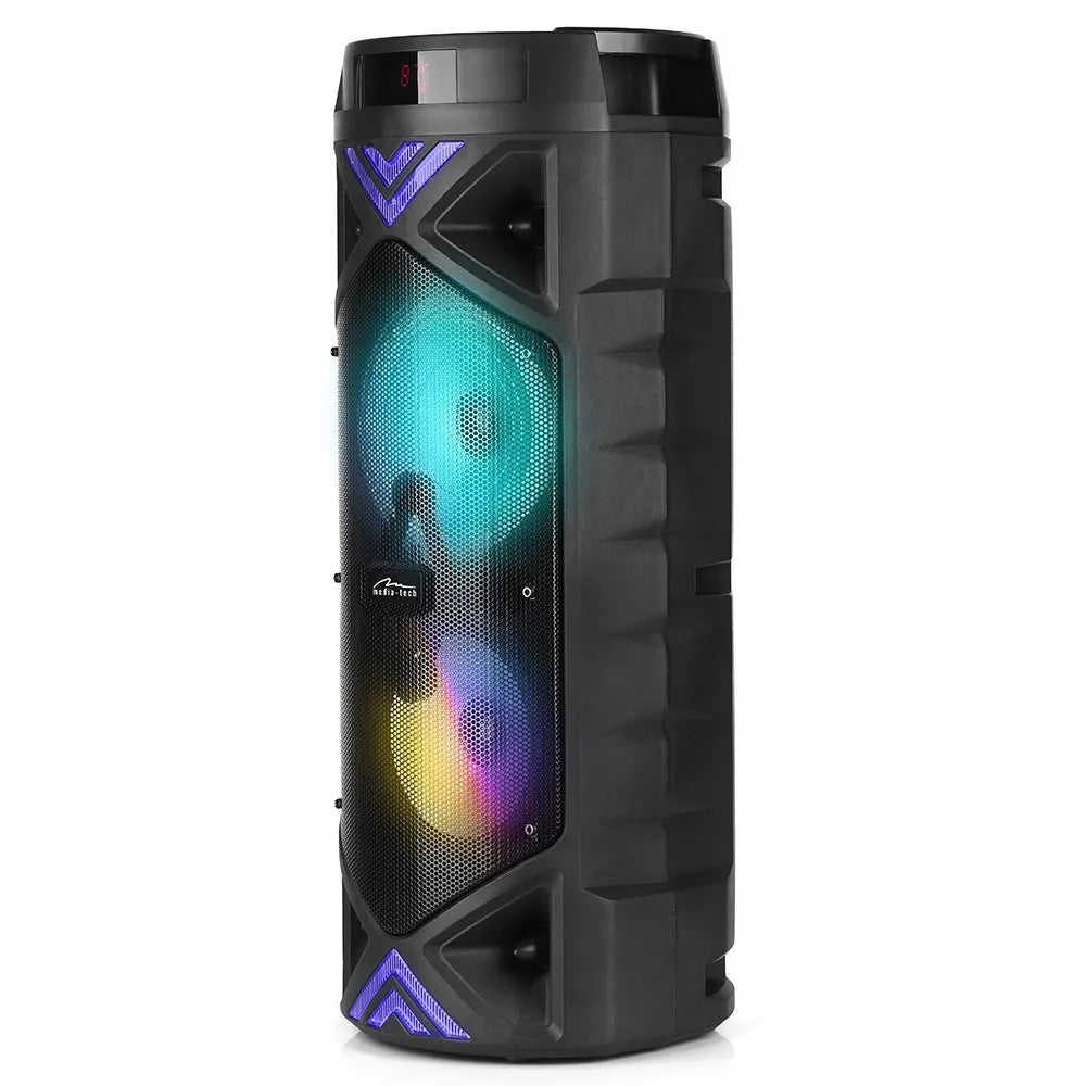 Nešiojamas belaidis „Bluetooth“ garsiakalbis su radiju ir karaokė MEDIATECH KEG 1400W