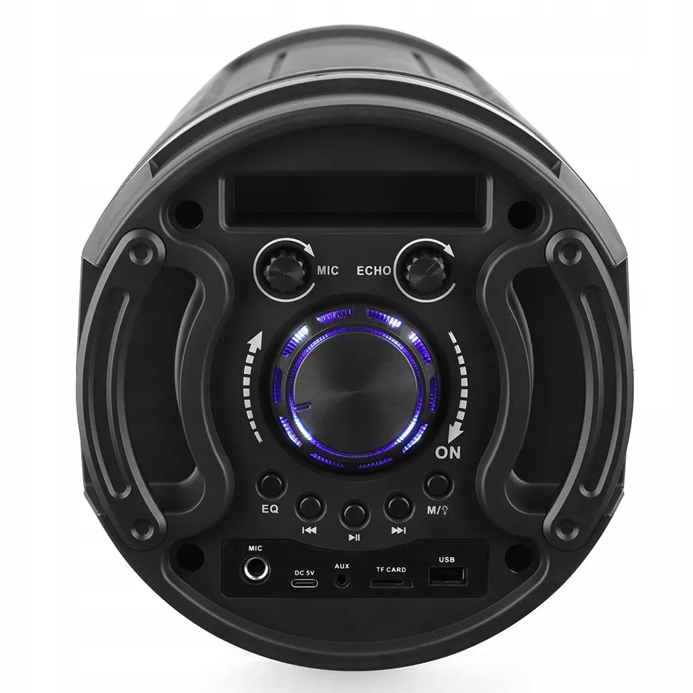 Nešiojamas belaidis Bluetooth garsiakalbis – 1400W, su radiju ir karaokė