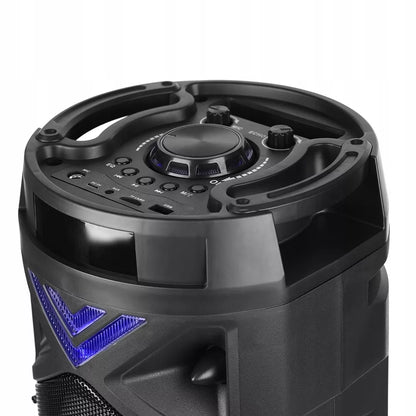 Nešiojamas belaidis „Bluetooth“ garsiakalbis su radiju ir karaokė MEDIATECH KEG 1400W