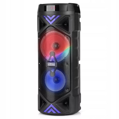 Nešiojamas belaidis „Bluetooth“ garsiakalbis su radiju ir karaokė MEDIATECH KEG 1400W
