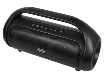 Nešiojamas belaidis vandeniui atsparus IPX5 Bluetooth garsiakalbis su FM radiju, USB ir RGB