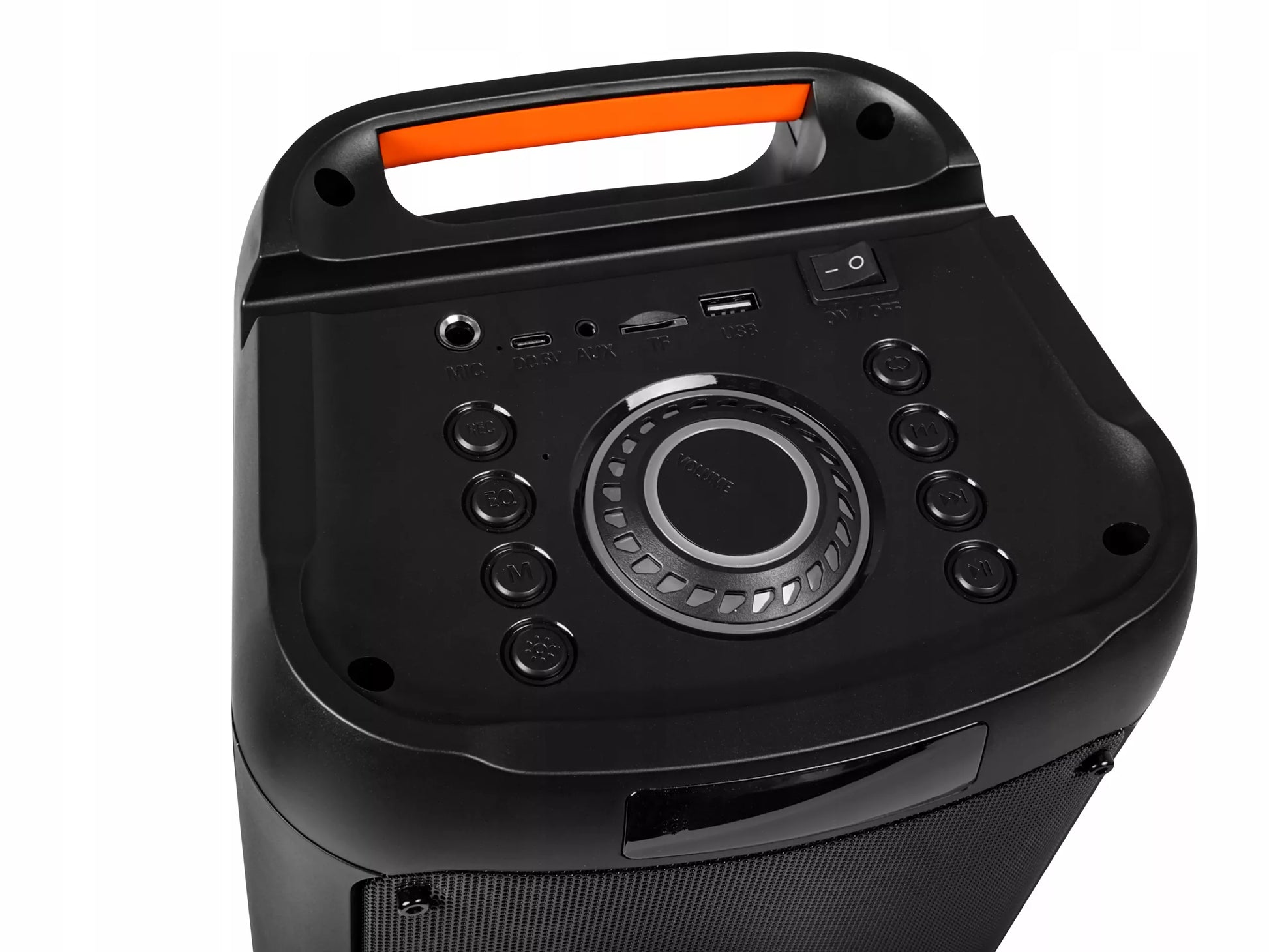Nešiojamas Bluetooth USB Garsiakalbis BOOMBOX su RGB, Karaoke, Mikrofonu ir Nuotolinio Valdymo Pulteliu (Rinkinys)