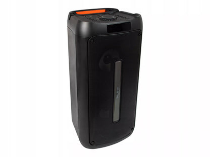 Nešiojamas Bluetooth USB Garsiakalbis BOOMBOX su RGB, Karaoke, Mikrofonu ir Nuotolinio Valdymo Pulteliu (Rinkinys)