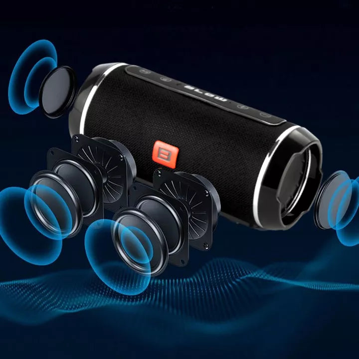 Nešiojamas Belaidis Bluetooth Garsiakalbis USB SD AUX FM Radijas Bokso Tipo Kolonėlė