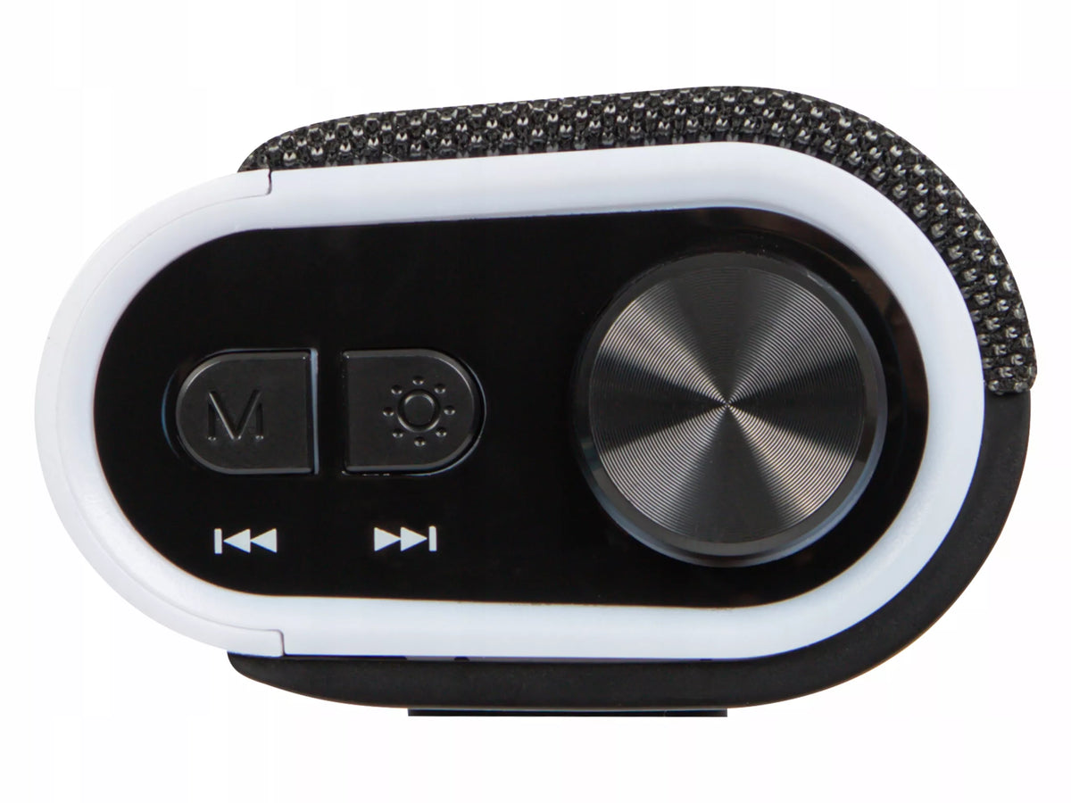 AUDIO BLUETOOTH LED RGB 2x 7W JUODAS KOMPIUTERINIS ŽAIDIMŲ GARSO GARSIAKALBIS