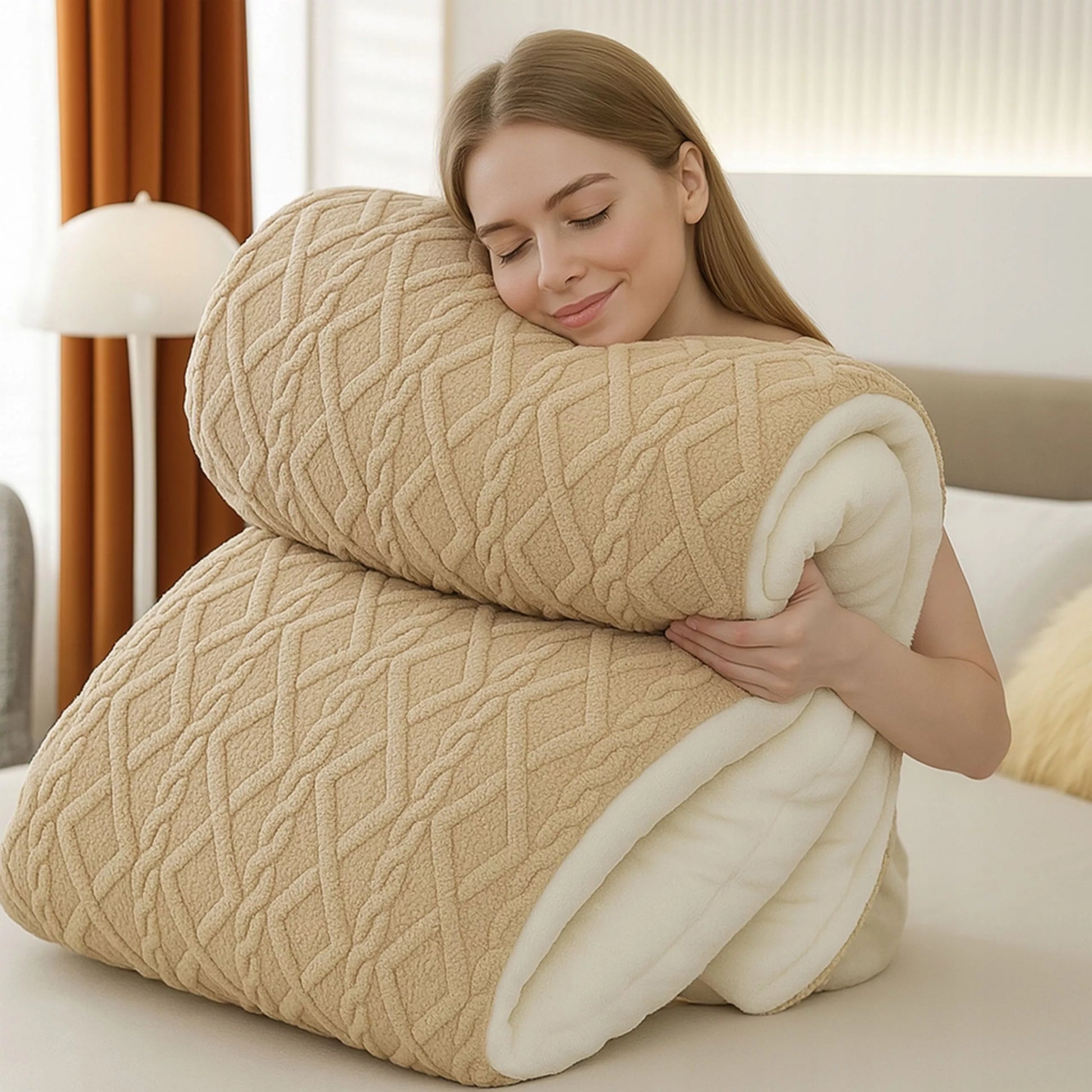 STORAS DVIPUSIS MEŠKINIS PLAIDAS 4,7 KG 180X220. ŠILTAS ŽIEMINIS PURUS ANKLODė
