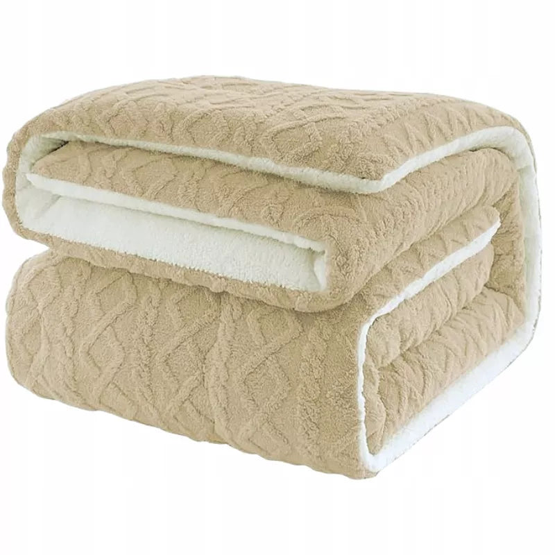STORAS DVIPUSIS MEŠKINIS PLAIDAS 4,7 KG 180X220. ŠILTAS ŽIEMINIS PURUS ANKLODė
