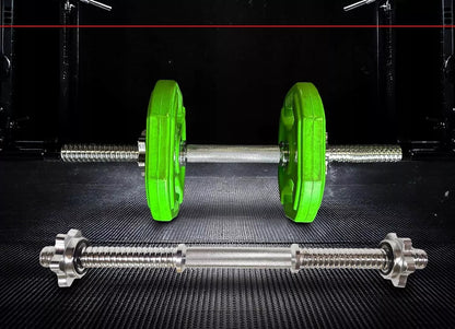 MuscleForge 45 cm ilgio hantelių grifas 25–28 mm, su užraktais