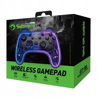 Belaidis GPM Marvo GHOST 40 17 mygtukų skaidrus PAD