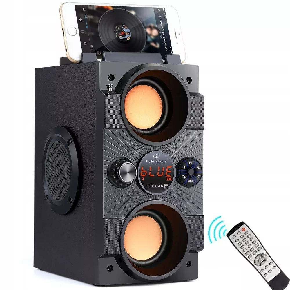 Nešiojamas Bluetooth garsiakalbis Feegar Dance 4000mAh Radijas USB SD AUX 3,5 mm lizdas