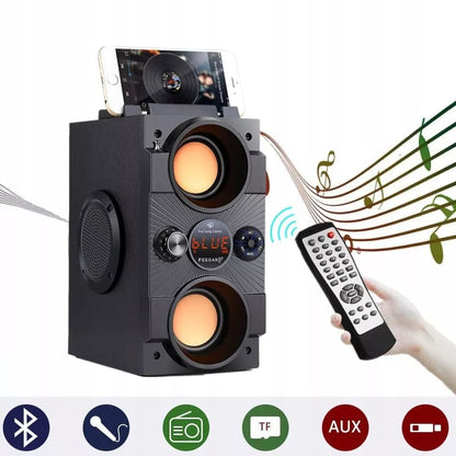 Nešiojamas Bluetooth garsiakalbis Feegar Dance 4000mAh Radijas USB SD AUX 3,5 mm lizdas