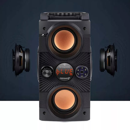 Nešiojamas Bluetooth garsiakalbis Feegar Dance 4000mAh Radijas USB SD AUX 3,5 mm lizdas