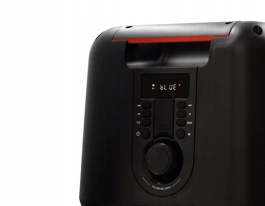 Nešiojamas Karaoke Partybox garsiakalbis  60W FM BT USB AUX