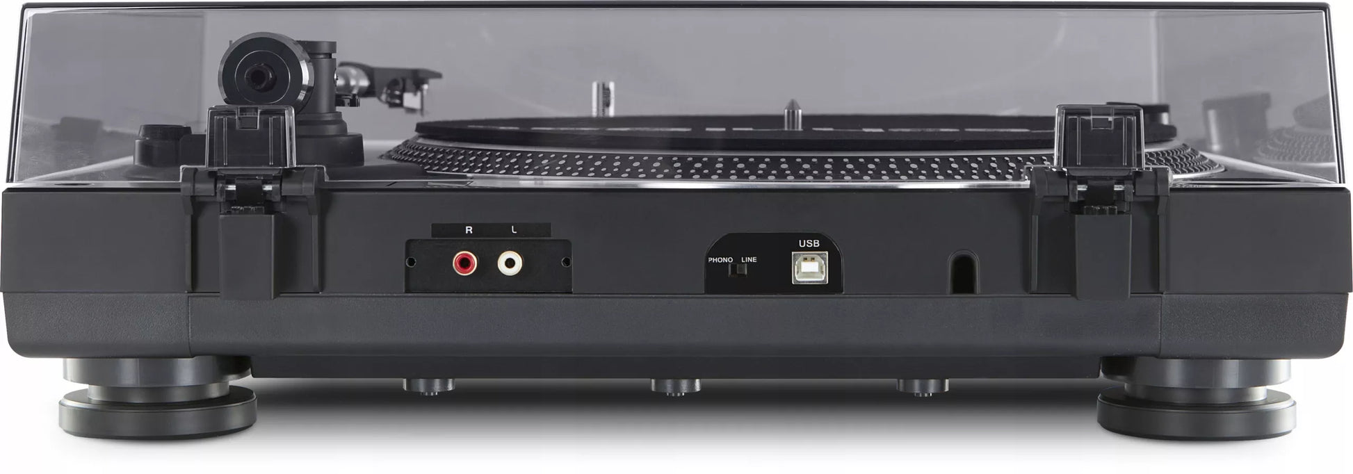 „TechniSat TechniPlayer LP 300“ patefonas su tiesiogine pavara, USB, PHONO/LINE išvestimis, 33/45 aps./min.