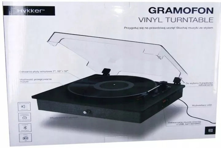 Gramofonas "Hykker Vinyl Turntable"