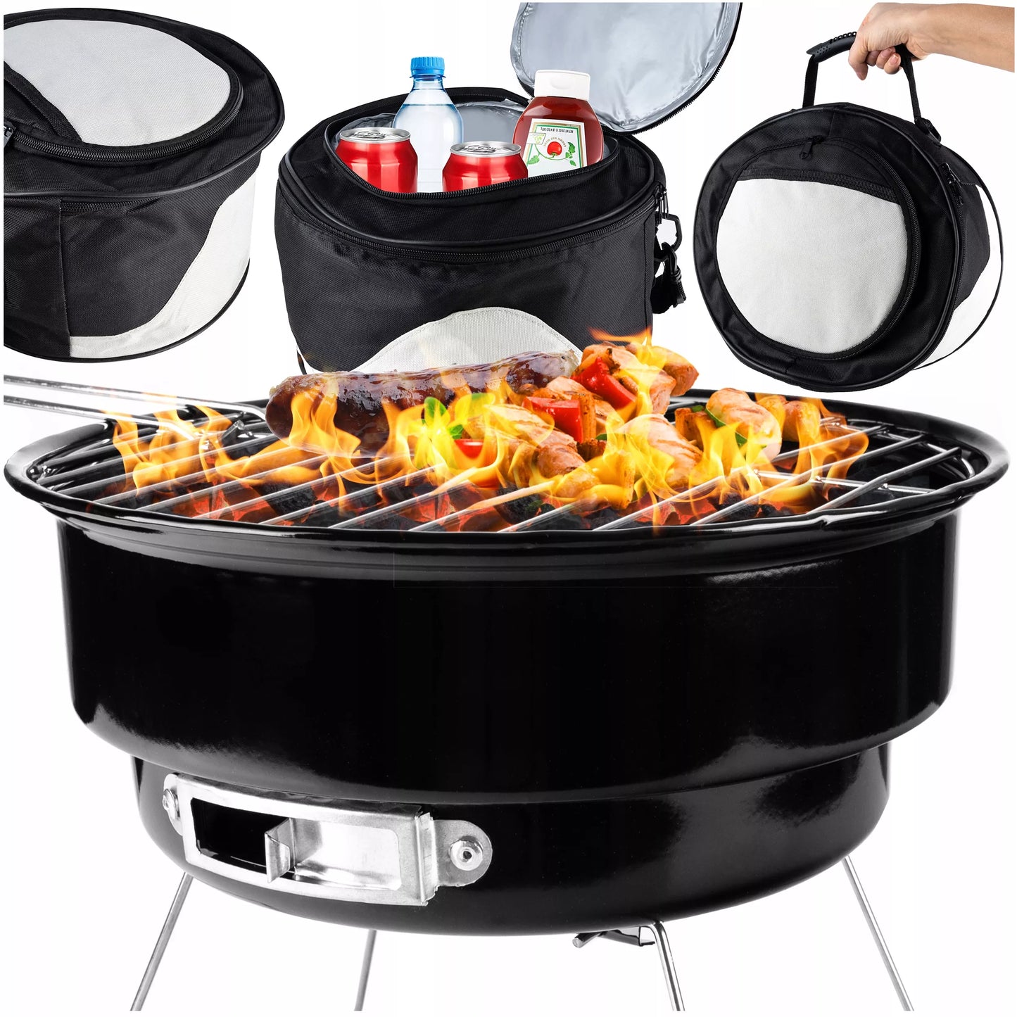 Šašlykinė Easy BBQ GQ2 – lengva su kelioniniu krepšiu