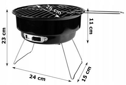 Šašlykinė Easy BBQ GQ2 – lengva su kelioniniu krepšiu