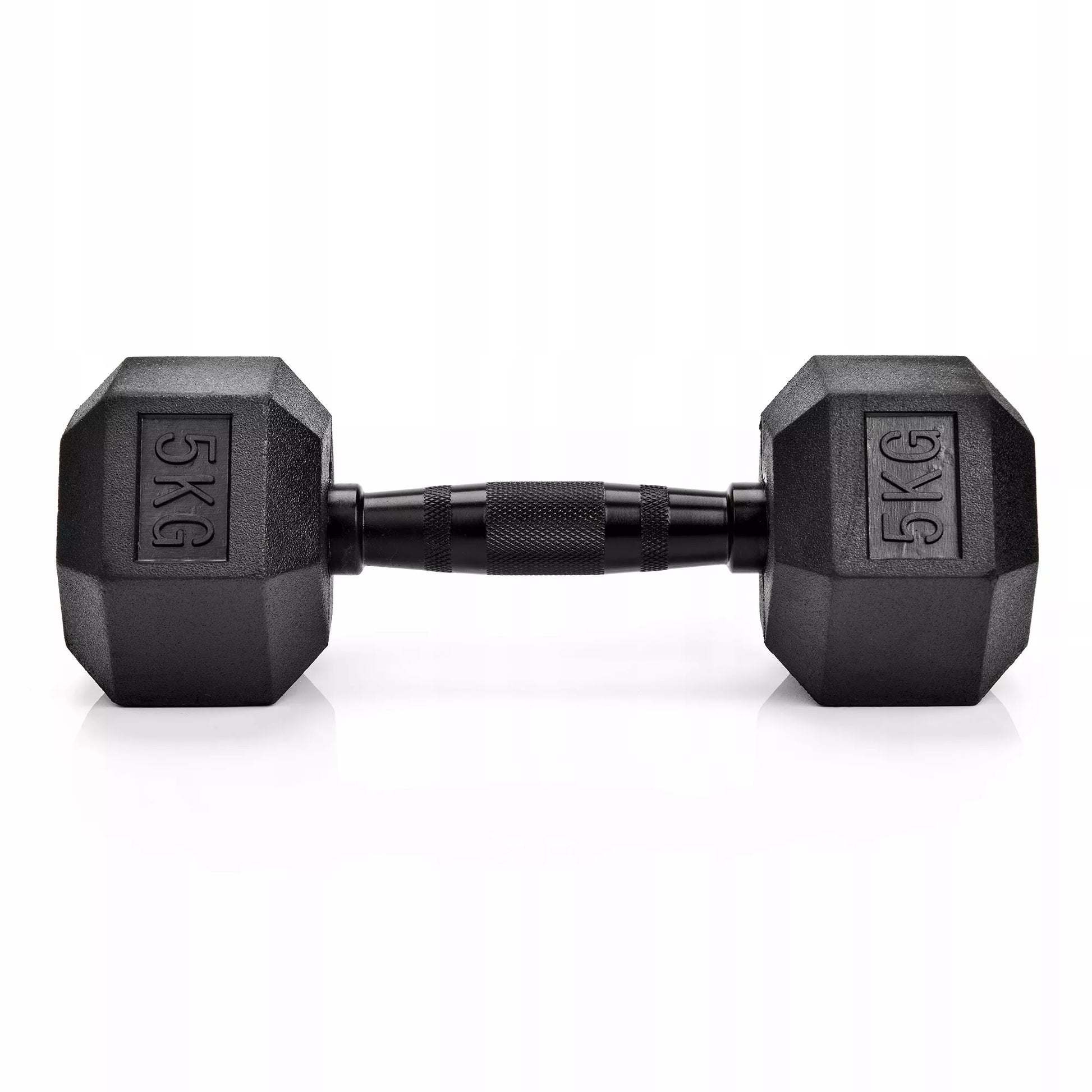 Heksagoninis hantelis - 5 kg