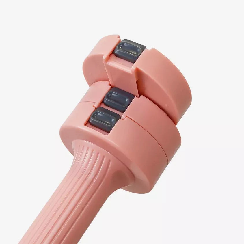 Reguliuojami svareliai rožiniai 1–2,5 kg – su antislystama danga